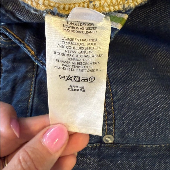 Pilcro Anthropologie The Annie Jeans Denim Wide Leg, Size 26 - Picture 7 of 8